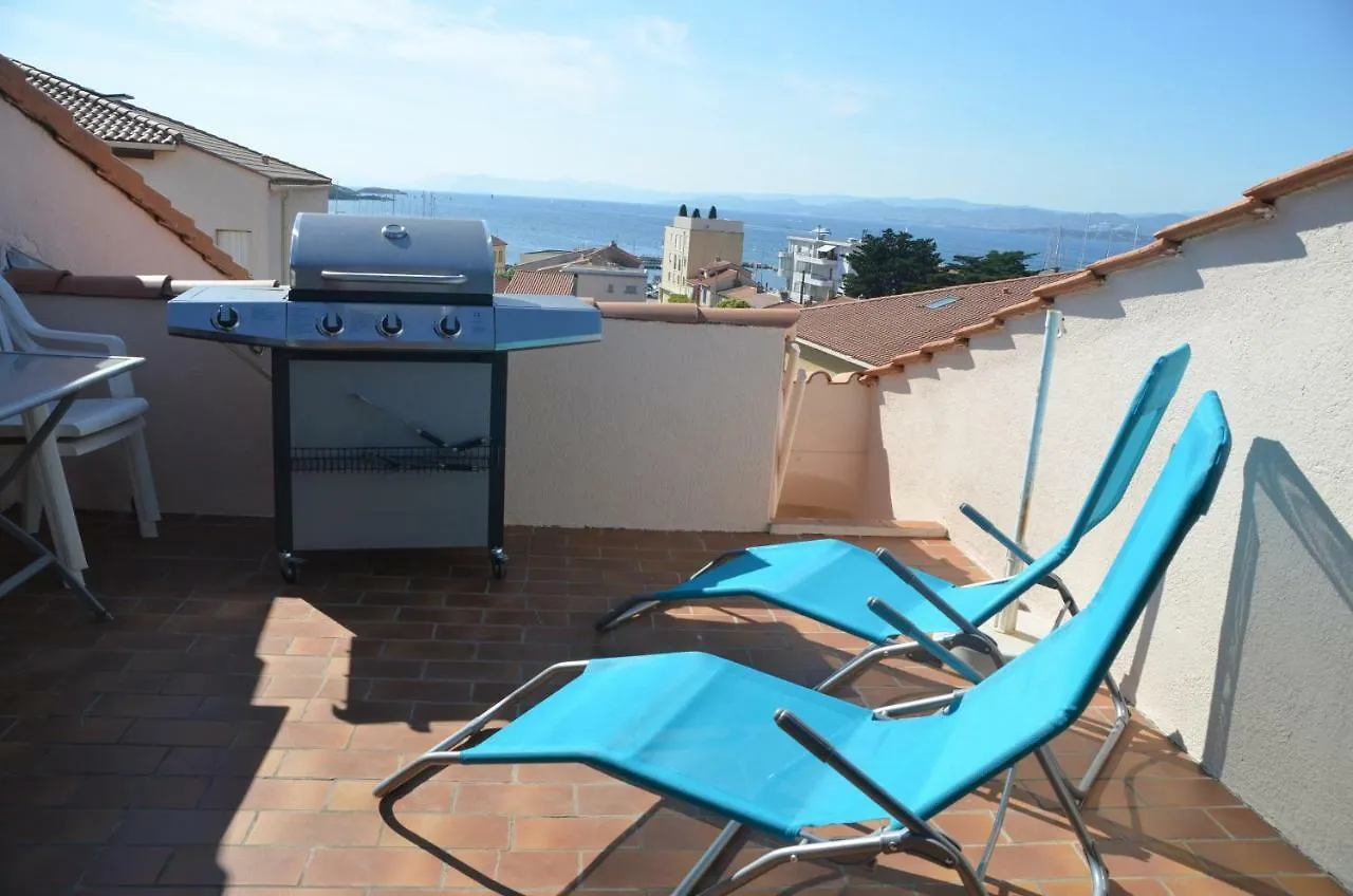 Apartment Spacieux T2 Vue Mer Panoramique Le Brusc Six-Fours-les-Plages